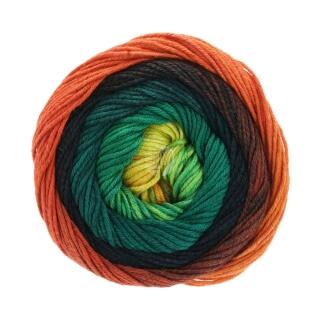 Lana Grossa Gomitolo Aloha - Baumwoll-Viskosegarn mit Farbverlauf Farbe: 311