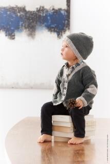 Filati Infanti 17 - Zauberhafte Babymode Modellbeispiel Mütze und Jacke Cool Wool Big