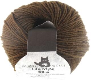 Schoppel Life Style uni - Wolle extra fein vom Merinoschaf in vielen schönen Farben schoko