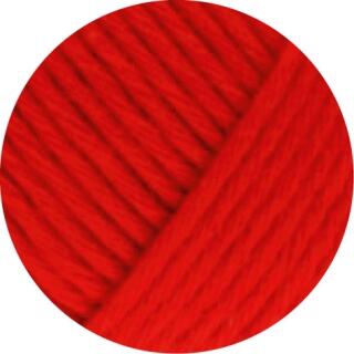 Lana Grossa Star uni - klassisches Baumwollgarn Farbe: 003 rot