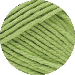 Lana Grossa Star uni - klassisches Baumwollgarn Farbe: 089 erbsengrün