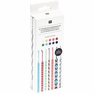 Rico Kreativ-Set: DIY Freundschaftsbänder Classic Colours