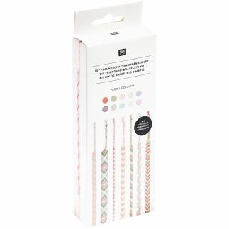 Rico Kreativ-Set: DIY Freundschaftsbänder Pastel Colours