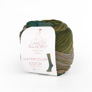 Laines du Nord Watercolor Sock 100g