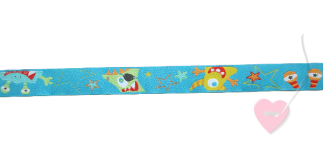 farbenmix aprilkind Webband Monstazzz 15mm