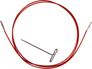 ChiaoGoo TWIST Red Seile MINI für Nadelspitzen 1,75mm-2,5mm