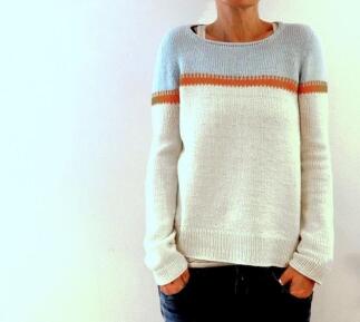 Rosy Green Wool Anleitung Pullover Hamble v. Isabell Kraemer