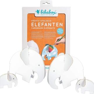 bibabox Kreativspielzeug Set - Die Elefantenfamilie