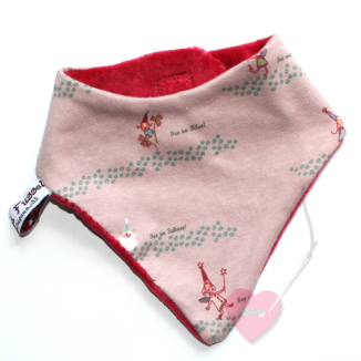 Halstuch Freche Fee - Dreieckstuch aus Biobaumwoll-Jersey (kbA) und Nicky