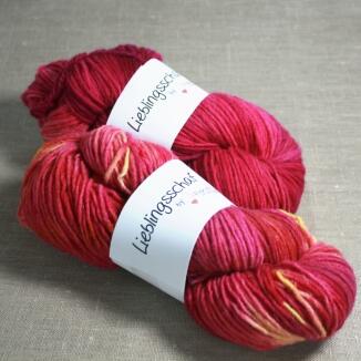 Lieblingsschaf Merino Single 100g handgefärbt