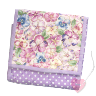 Handgenähtes Nadelspitzenetui Viola für Wechselspitzen, Häkel- und/oder Strickzubehör