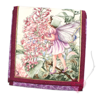 Handgenähtes Nadelspitzenetui Flieder Fee für Wechselspitzen, Häkel- und/oder Strickzubehör