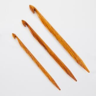 KnitPro Repair Hooks - 3er Set Reparaturnadeln aus Holz