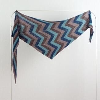 strickmich! Anleitung - Rockin´Rows Tuch von Martina Behm