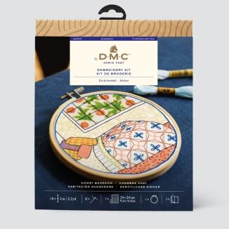 DMC Stickset Gemütliches Zimmer von Karin Fast