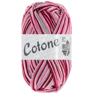 Lana Grossa Cotone Print 50g - mehrfarbiges, feines Baumwollgarn