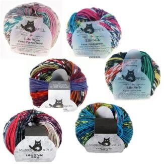 Schoppel Wolle Life Style magic 50g feine Merinowolle