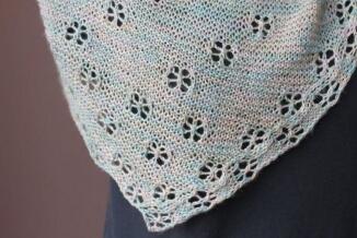 strickmich! Anleitung - Snowflake Party Tuch von Martina Behm