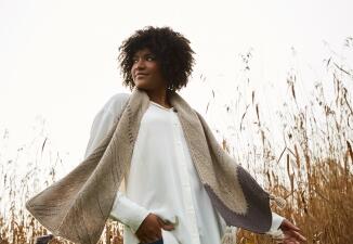 Rosy Green Wool Anleitung - Schal Liete