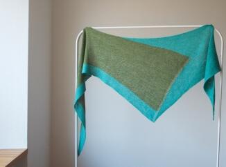 strickmich! Anleitung - Areas Tuch von Martina Behm