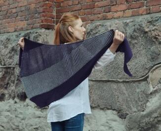 Rosy Green Wool Anleitung - Tuch Syncope von Veera Välimäki