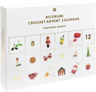 Rico Design Ricorumi Adventskalender Weihnachtsmarkt