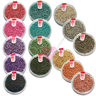 efco Rocailles metallic 2,6mm 17g Dose