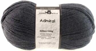 Schoppel Admiral 4fach-Sockenwolle Farbe stahlgrau
