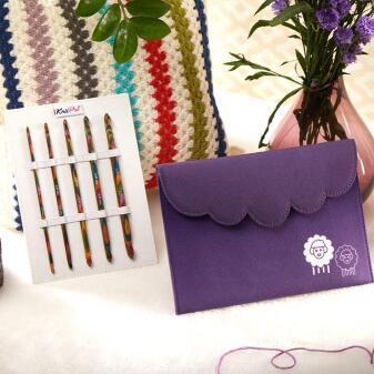 Knit Pro Symfonie Holz Doppel-Häkelnadel Set