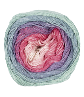 Pro Lana 1-2-3 Ideen 100g Farbe: 033 pink-mint