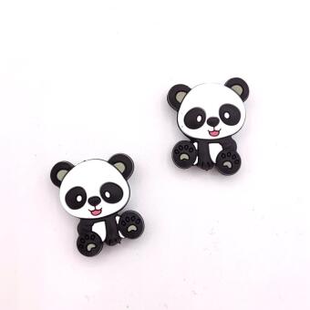 Silikon Spitzenschoner für Rundnadeln - Panda 1 Stück