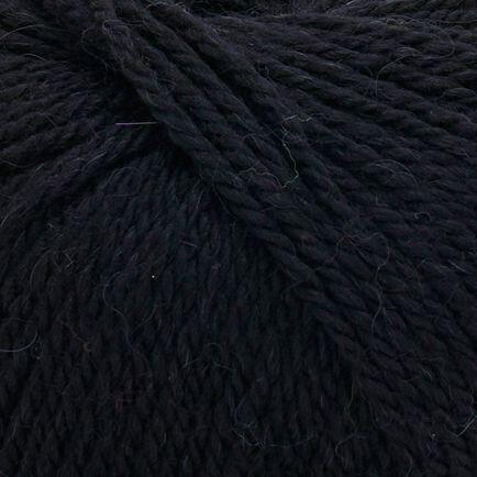Laines du Nord Merino Yak 50g Farbe 008 Schwarz