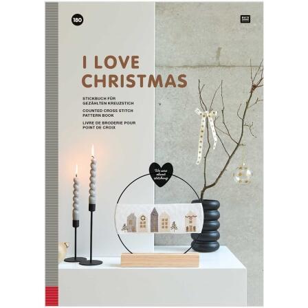 Rico Design Stickbuch 180 - I Love Christmas
