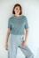 Lana Grossa Heft Merino Edition Nr. 2 Modell 11 Top-down-Pullover Cool Wool