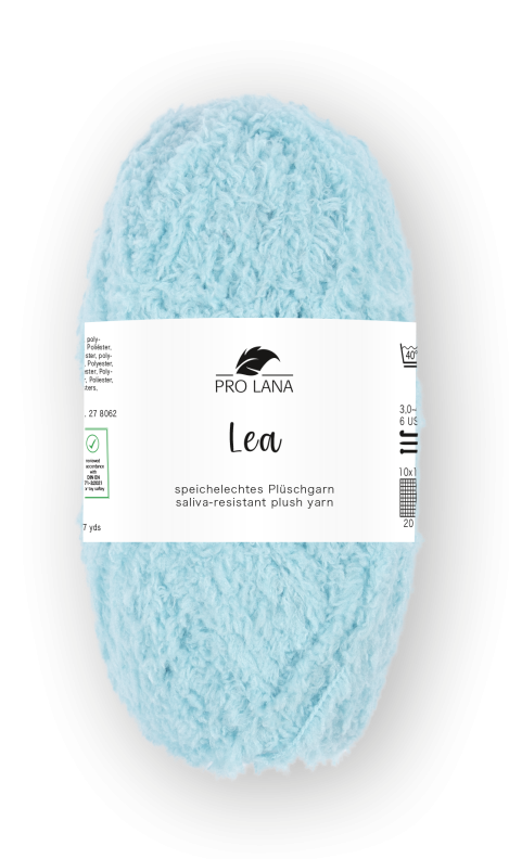Pro Lana Lea Teddygarn 25g Farbe: 065 Babyblau