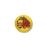 Kunststoffknopf Feuerwehr 15mm mit &Ouml;se Farbe: gelb