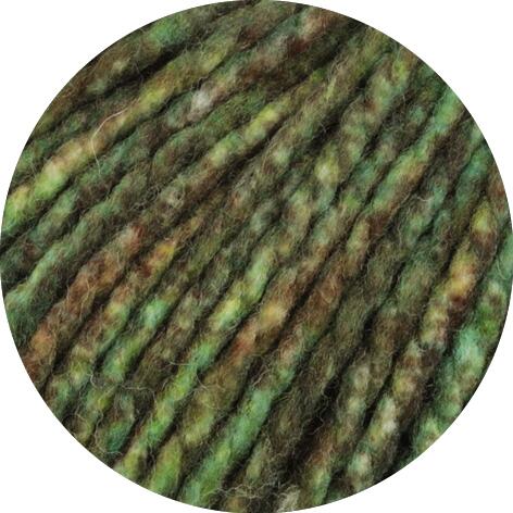 Lana Grossa Brigitte No. 5 Nature 50g Sprayeffekt Farbe: 103 Grün/Braun meliert