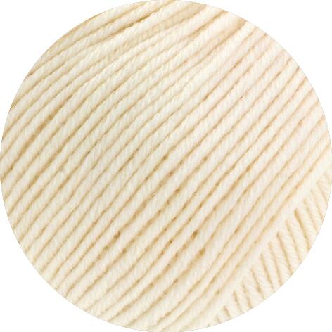 Lana Grossa Cool Wool Big 50g - extrafeines Merinogarn Farbe: 1008 creme