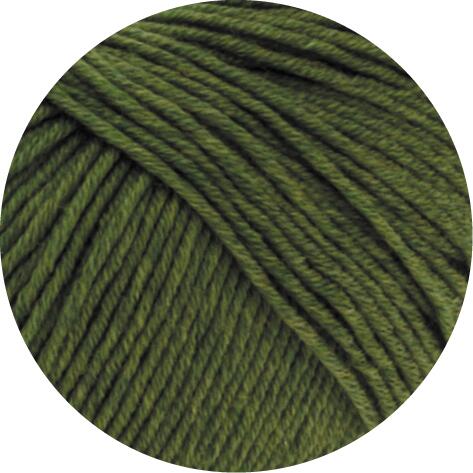 Lana Grossa Cool Wool Big Melange 50g Farbe: 1628 Dunkeloliv meliert