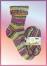 Opal Sockenwolle "Knuddelbande " 150g 6-fach Sockengarn Farbe: Tollpatschkatze