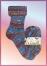 Opal Sockenwolle "Knuddelbande " 150g 6-fach Sockengarn Farbe: Mausezähnchen