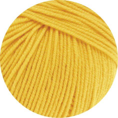 Lana Grossa Cool Wool uni - extrafeines Merinogarn Farbe: 419 gelb