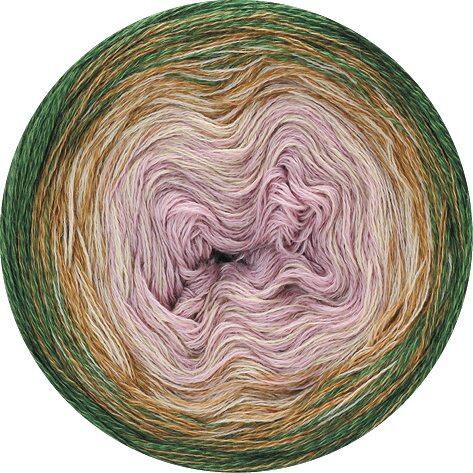 Lana Grossa Shades of Merino Cotton - gefachtes Merinogarn mit Farbverlauf Farbe: 410