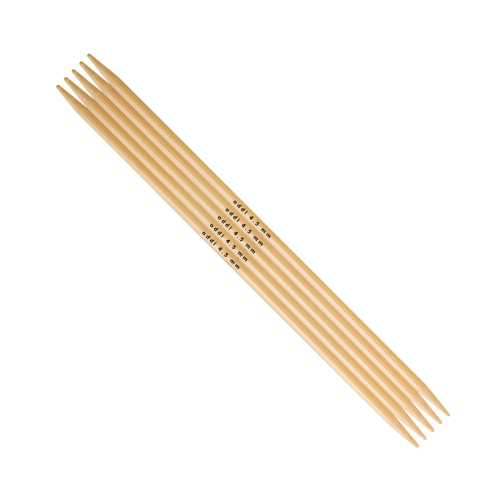 addi Bambus Nadelspiel 15cm - der Allrounder