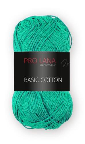 Pro Lana Basic Cotton - feines Baumwollgarn in vielen Farben Farbe: 70 meergrün