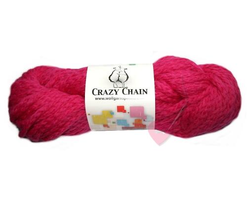 Ferner Crazy Chain - voluminöses Alpakagarn in ganz besonderer Optik pink