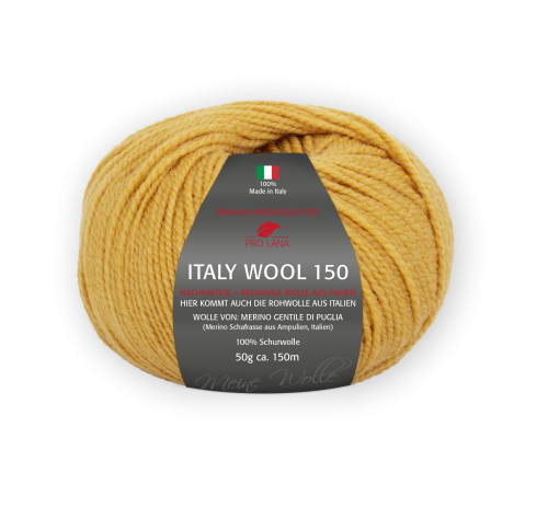 Pro Lana Italy Wool 150 50g Farbe: 122 Gold