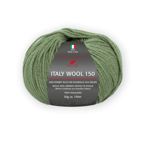 Pro Lana Italy Wool 150 50g Farbe: 171 Khaki