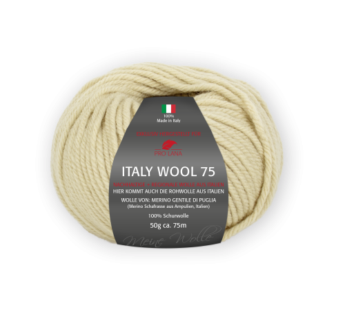 Pro Lana Italy Wool 75 50g Farbe: 205 Kamel