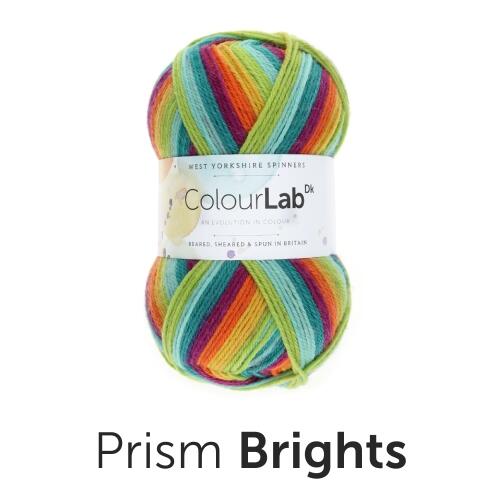 West Yorkshire Spinners Colour Lab DK Striped Prints Farbe: Prism Brights